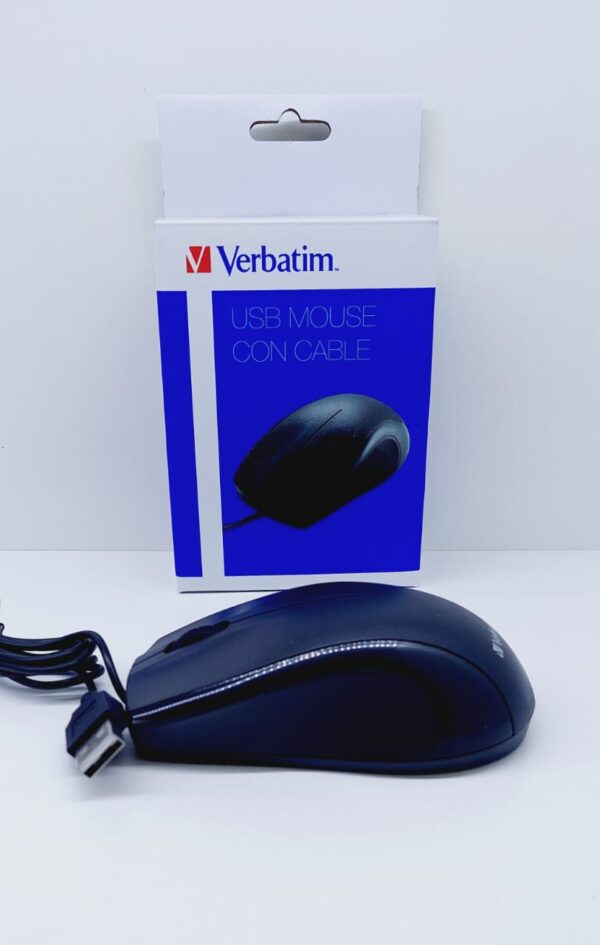 Mouse Verbatim Wired Usb 1000 Dpi 99728