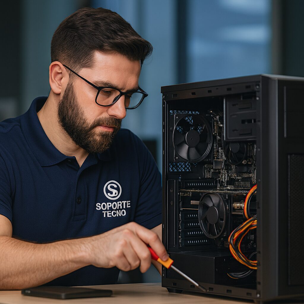 Servicio técnico en Colegiales – Reparación de PC, notebooks y celulares en Av. Álvarez Thomas y Elcano con garantía SoporteTecno